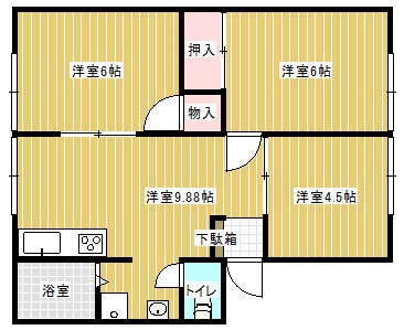 グリーンハイツ間取り